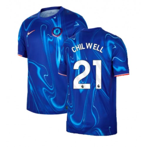 Fotbalové Dres Chelsea Ben Chilwell #21 Domácí 2024-25 Krátký Rukáv